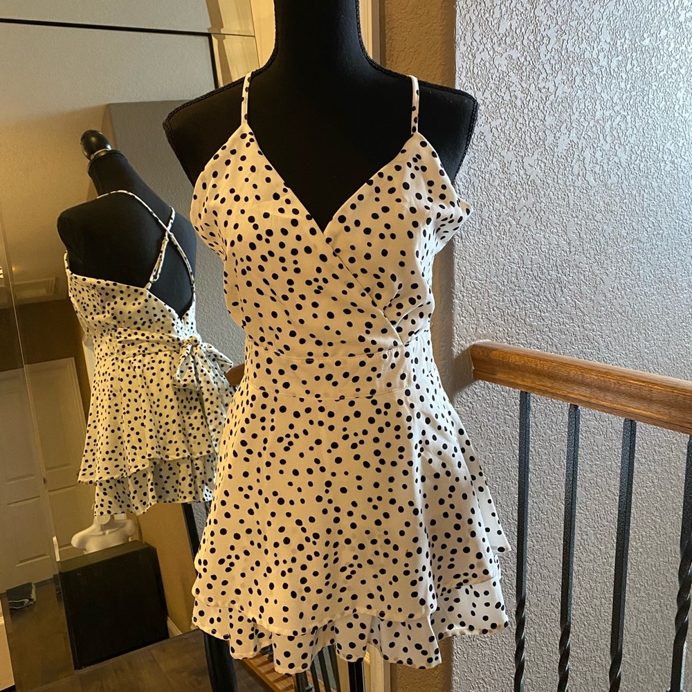 Polka Dot Romper